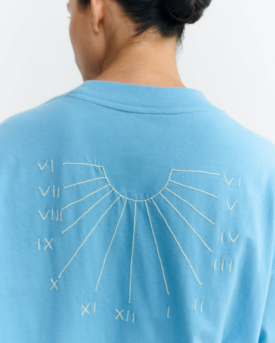 Camiseta oversize bordada a mano Lena sostenible - 3