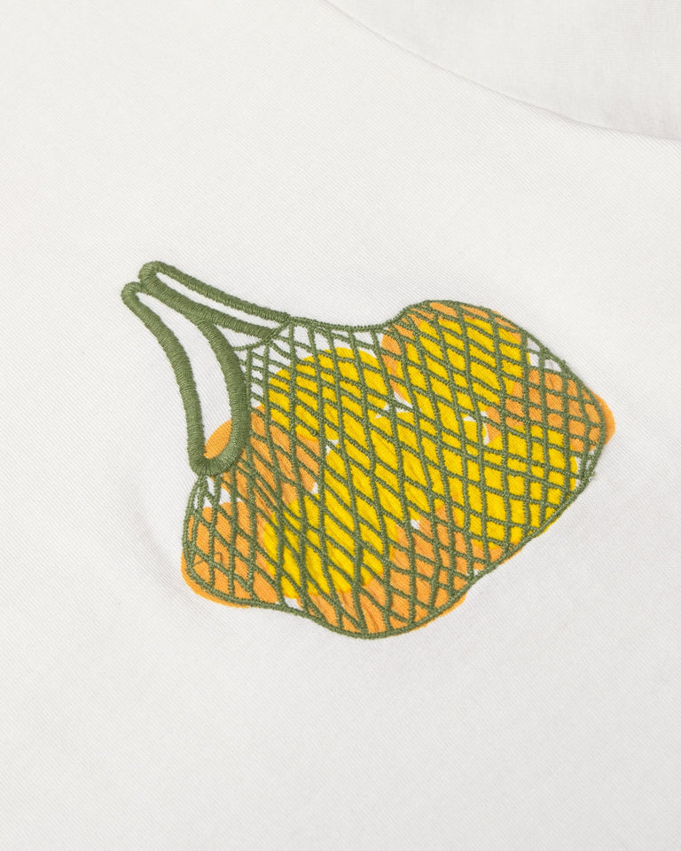 Camiseta bordada limes Ida sostenible silueta - 2