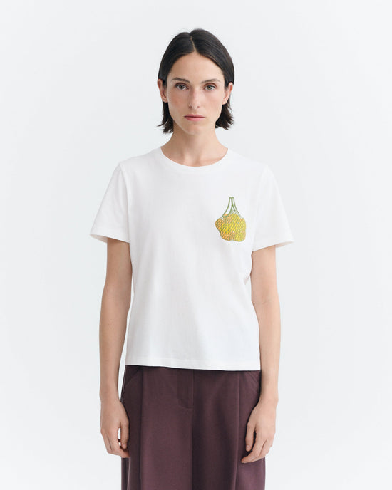 Camiseta bordada limes Ida sostenible - 2