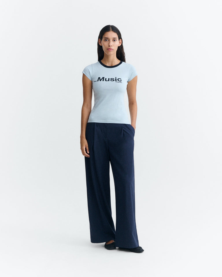 Camiseta slim dear music Mirna sostenible - 1